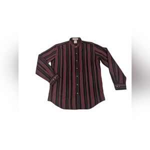 Vintage 90s McGregor Classics Men's Striped Button Up Long Sleeve Shirt - Sz L